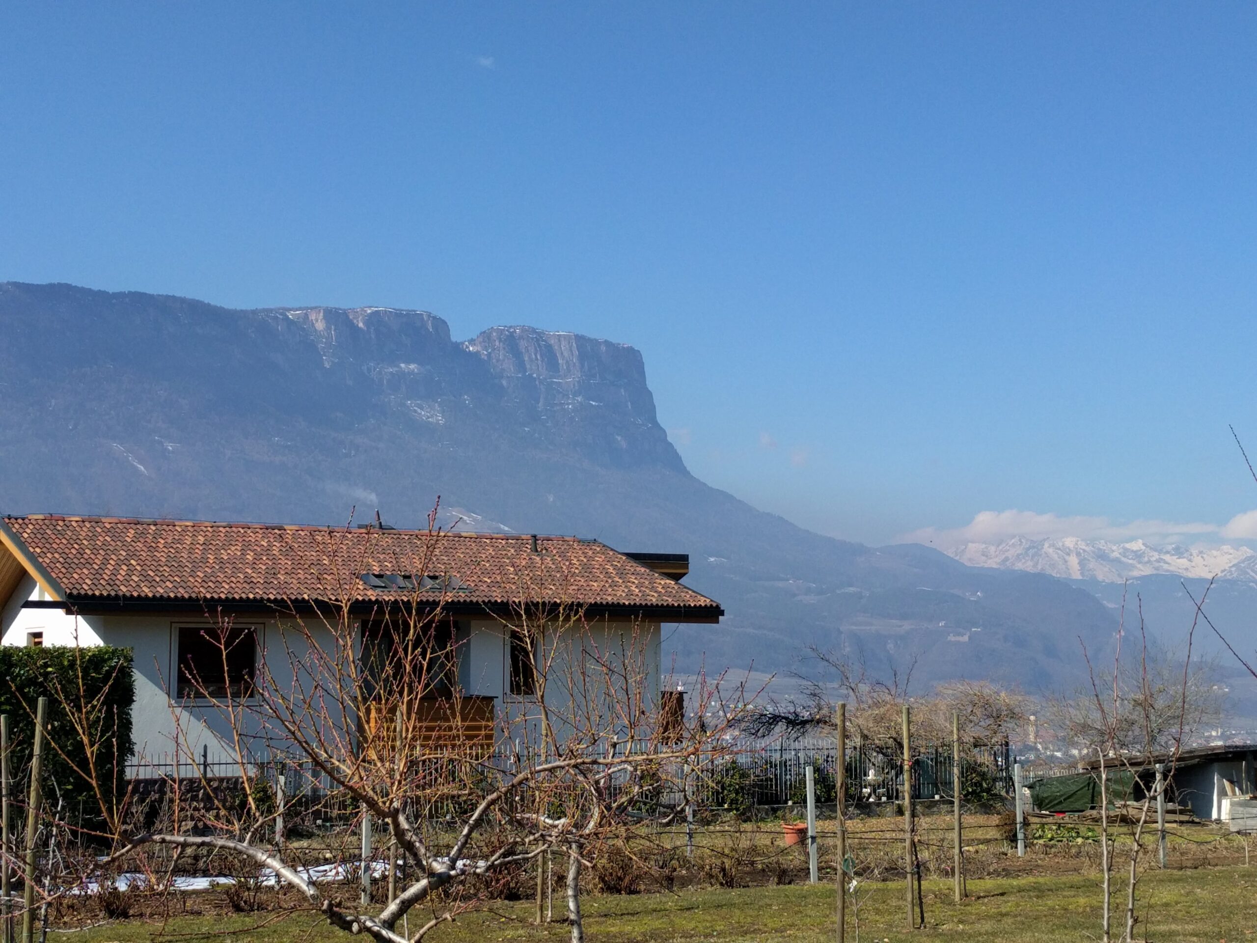 Picture of the Alps from Bolzano, Italy. Take at the Fedora Mindshare FAD in March 2018.